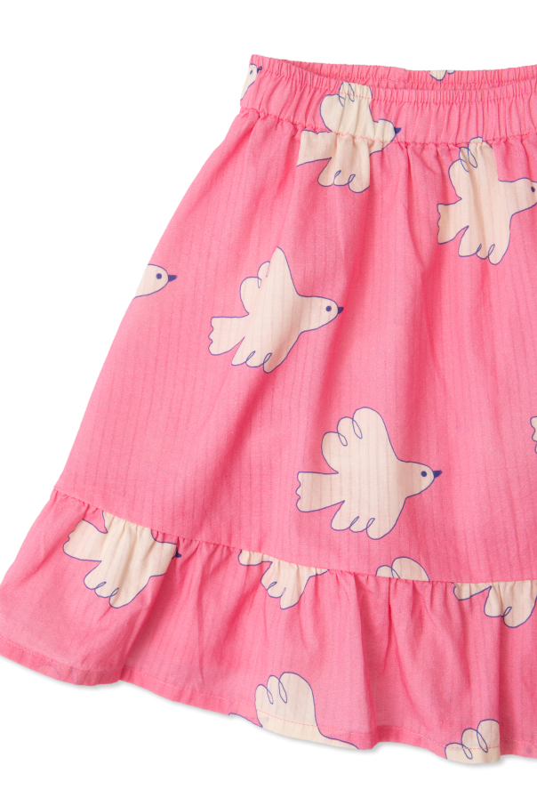 Tiny Cottons Skirt with pigeon motif | Kids's Girls clothes (4-14 